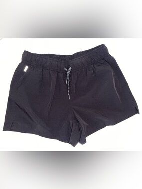 Avalanche Brand Black Athletic Drawstring Shorts - size L - EUC